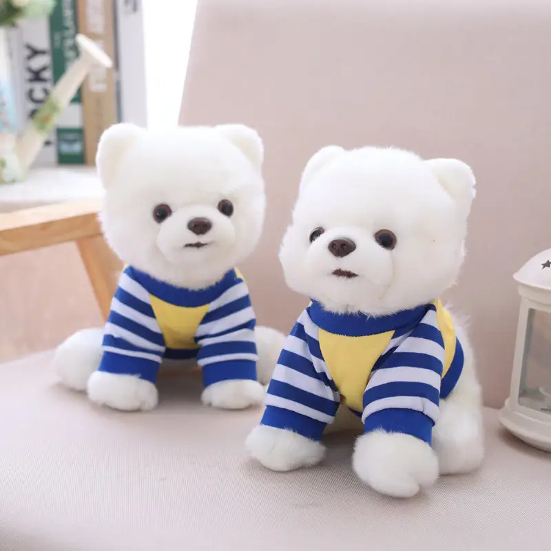 Dressing Puppy Pet Pillow Children's Day Gift Home Decoration Doll
