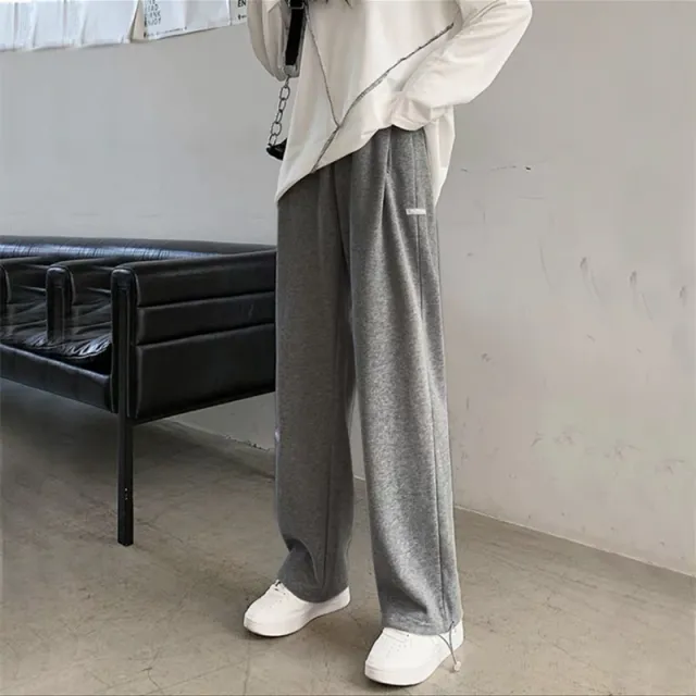 Wear Warm Wide Leg Trousers And Leggings Dark Grey - Shop at LoveMi