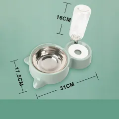 Pet Daily Necessities Dog And Cat Automatic Water Dispenser - Light Blue - View 1