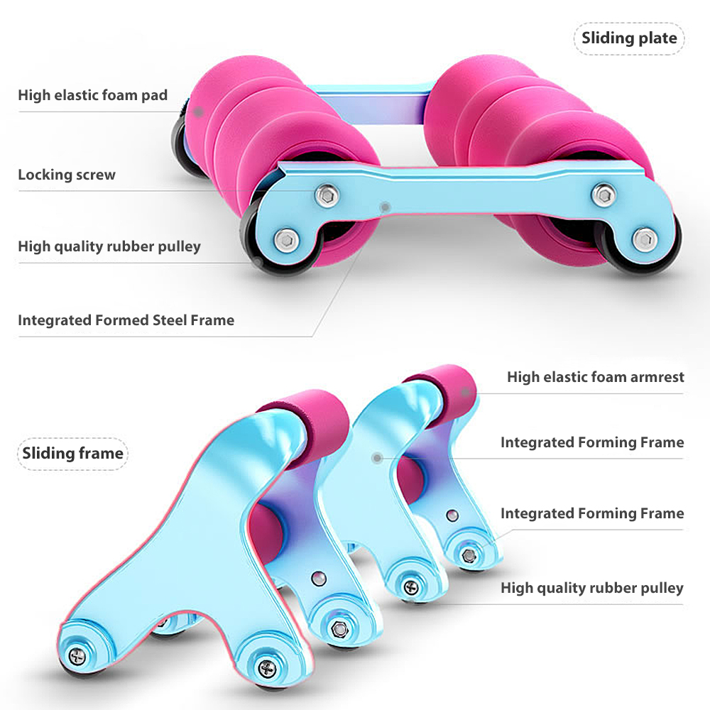 Men’s Household Automatic Rebound Abdominal Wheel