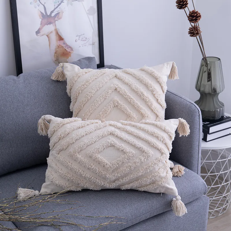Pillow Moroccan Cushion Sofa Cushion Ins Cushion Retro Style – image 2