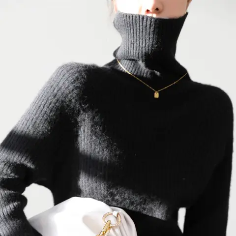 Thick Women Loose Woolen Sweater Autumn