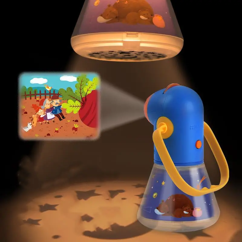 Children's Toy Storybook Torch Projector Kaleidoscope Sky Handrail Galaxy