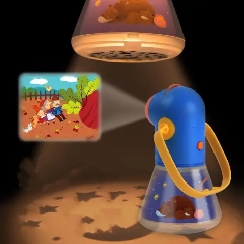 Children's Toy Storybook Torch Projector Kaleidoscope Sky Handrail Galaxy