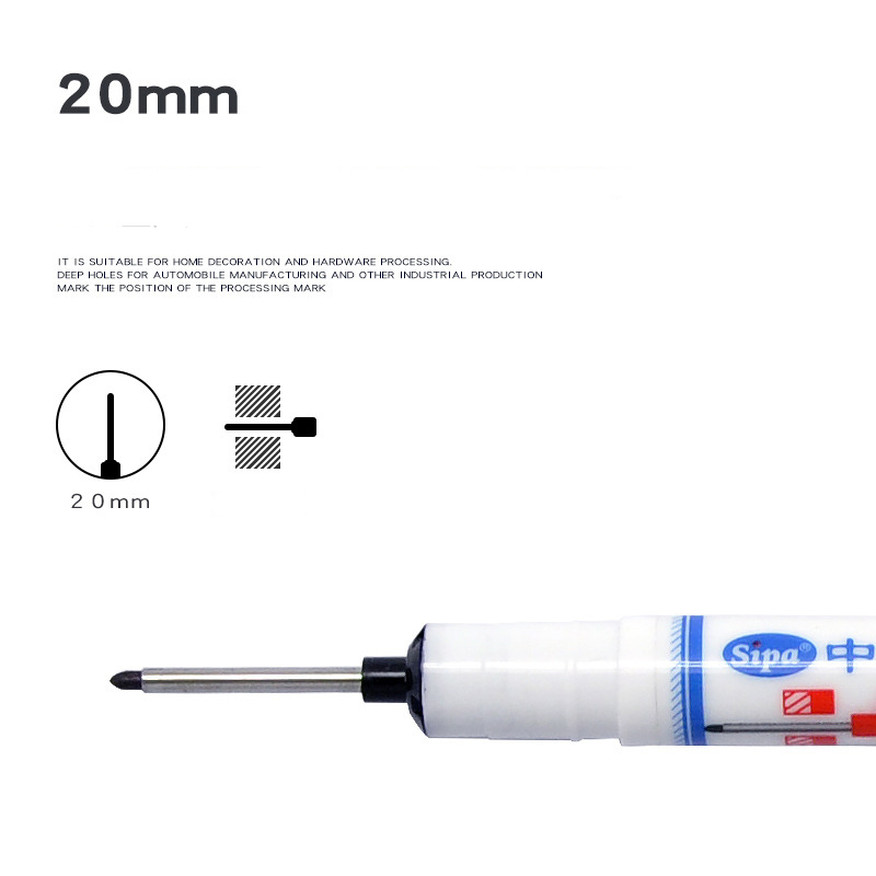 Multi-purpose Long Tip Marker For Deep Hole Extension Marker
