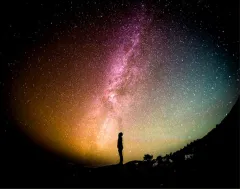 New Colorful Starry Sky 5D Diamond Painting Full Of Diamonds - Photo Color - View 1