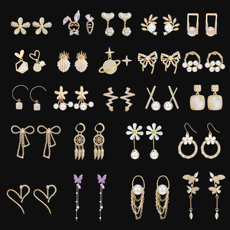 New Korean Personality Temperament Earrings Women