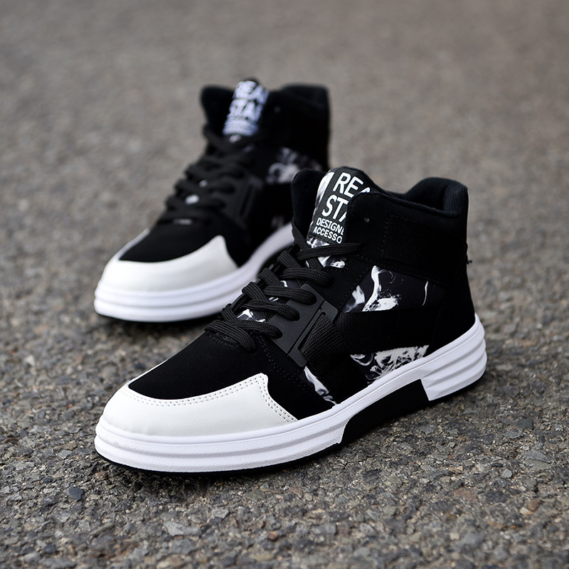 Camouflage High-Top Lace-Up Shoe image 3