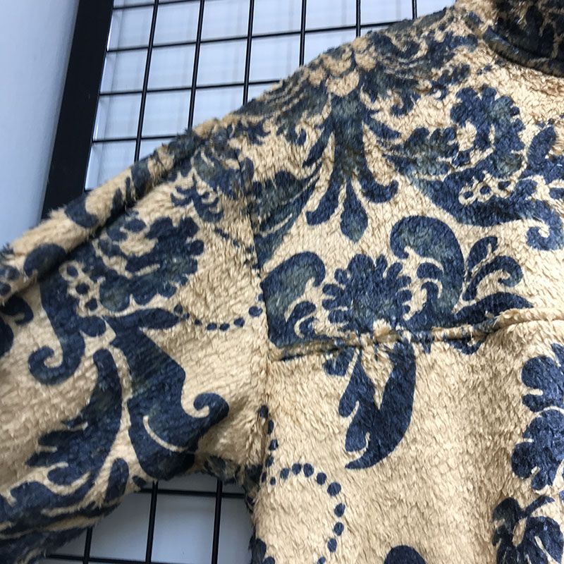 Hip-Hop Autumn Winter Keep Warm Wool Kapital Jacket