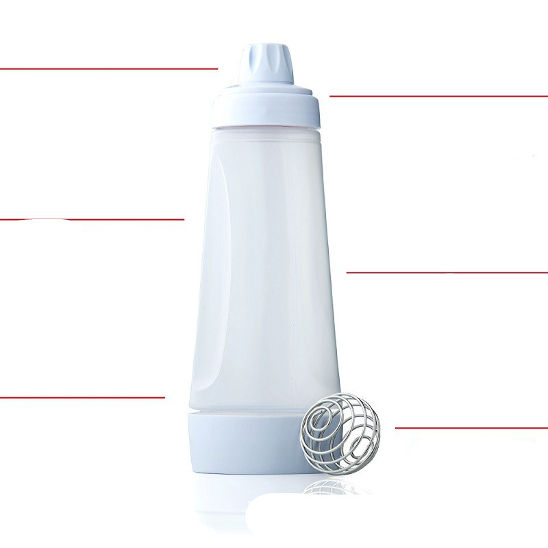 Small Pancake Batter Mixing Bottle Batter Bottle