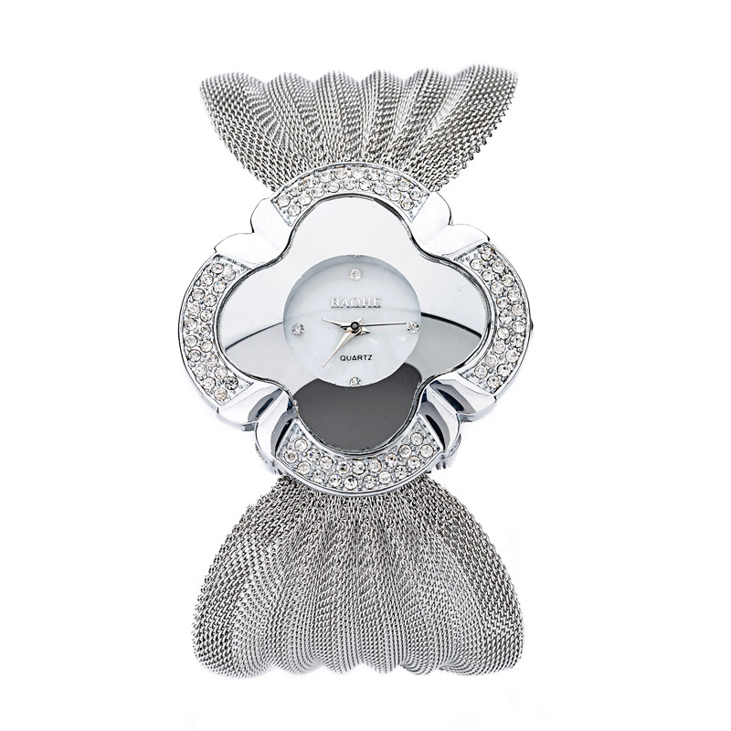 Butterfly Dial Mesh Bracelet Watch, picture 3 of 4