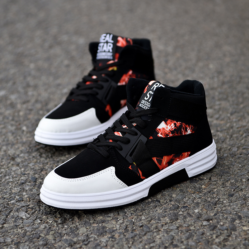 Camouflage High-Top Lace-Up Shoe image 4