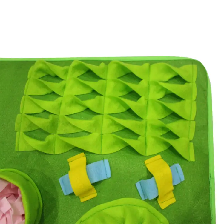 Lawn Series Butterfly Flower Creative Dog Sniffing Mat Pet Toy