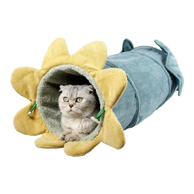 Creative Fruit Funny Pet Cat Tunnel Toys Puppy Ferrets Rabbit Play Dog Tunnel Tubes Toy Tube Green Cucumber - Shop at LoveMi