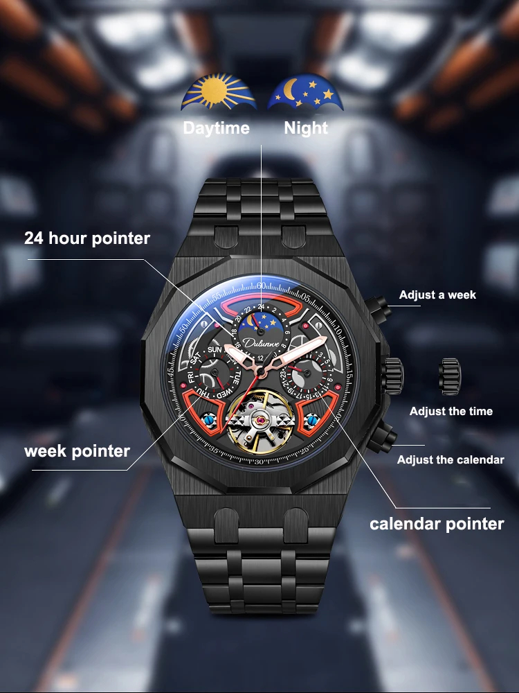 Men's Sports Mechanical Watch 6030E