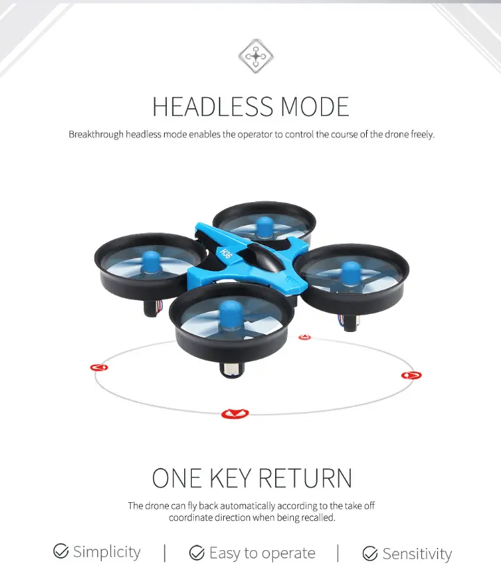 JJRC H36 Mini Drone RC Quadcopters Headless