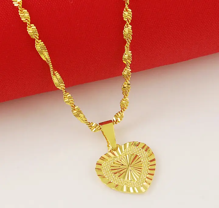Golden necklace