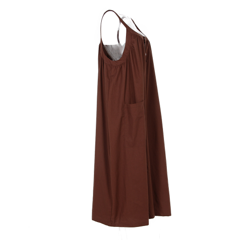 Suspenders Rompers Women Jumpsuit Sleeveless Linen Summer Overalls Fashion Wide Leg Pants Female Pants Plus Sizes