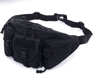 Army fan bag men's sports outdoor large-capacity waterproof tactics pockets cycling travel running multi-function chest bag — foto 4