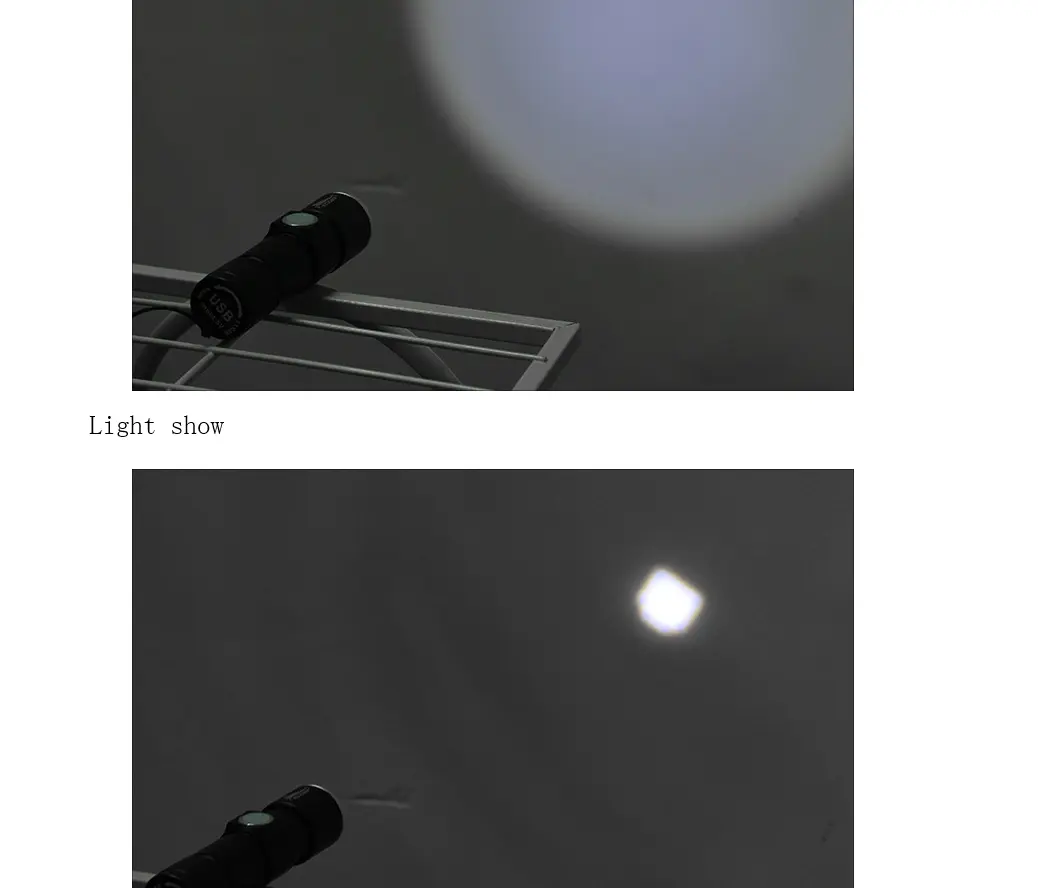 Mini Waterproof Rechargeable LED Flashlight