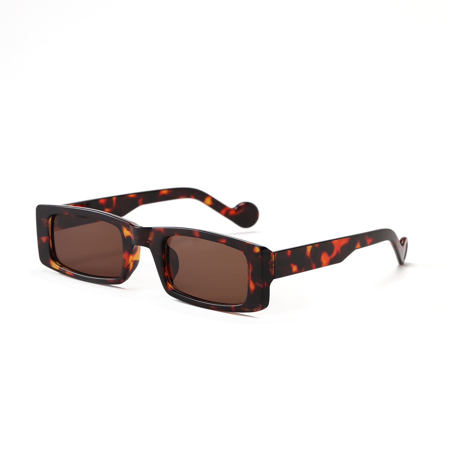 Square Small Frame Jelly Color Summer New Style Sunglasses - Image 3