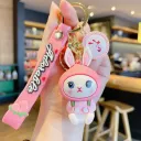 Peach Backpack Rabbit