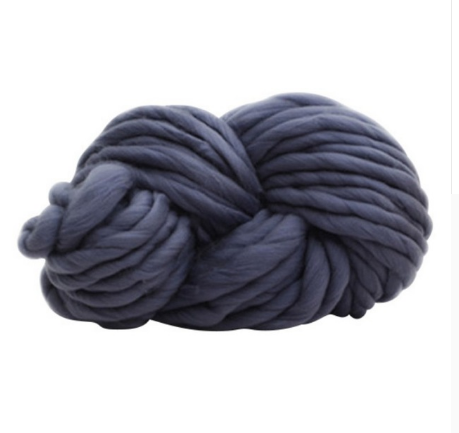 Hand-knitted hat line top line super thick wool line arm