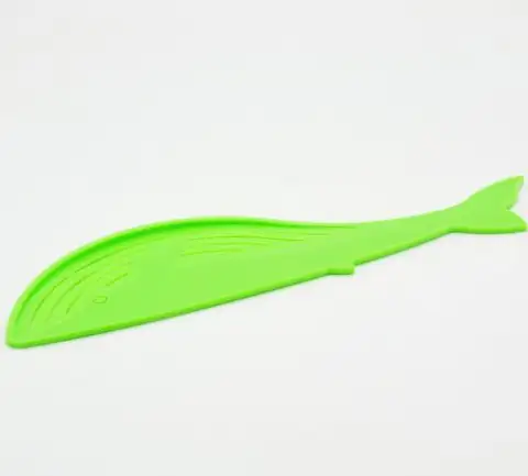 Creative Whale Shaped Plastic Pot Strainer Rice Fruit Vegetable