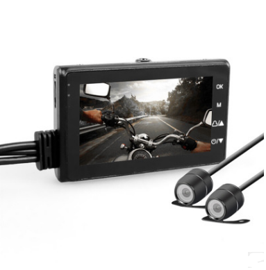 1080P  Locomotive Motorcycle Driving Recorder Split-type Front And Rear Waterproof Double Lens Riding Recorder — foto 3