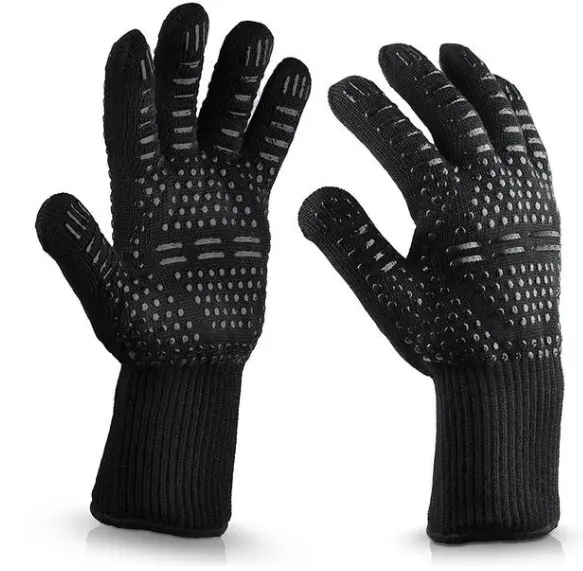 High Temperature Anti-scalding Anti-cut Insulation Barbecue Microwave Oven Gloves