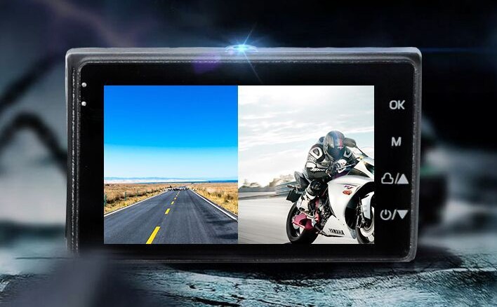 1080P  Locomotive Motorcycle Driving Recorder Split-type Front And Rear Waterproof Double Lens Riding Recorder — foto 5