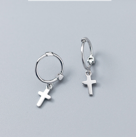 Cross earrings