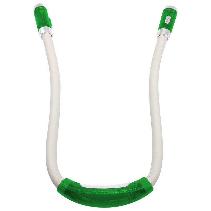 Green white tube