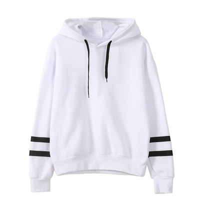 Hooded loose long sleeve sweater