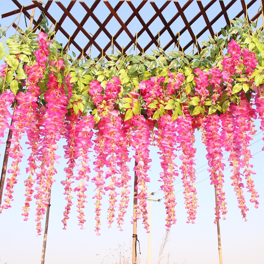 Simulation rattan flower