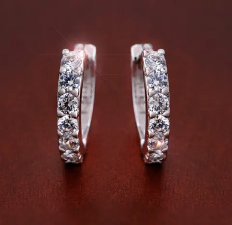 Fully Sterling Silver Earrings