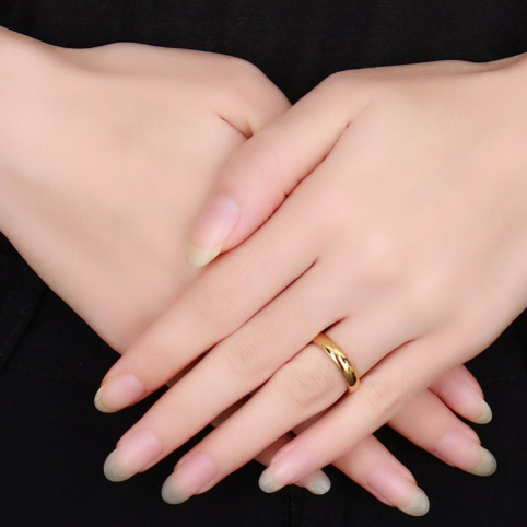 Tungsten Carbide Wedding Ring Set