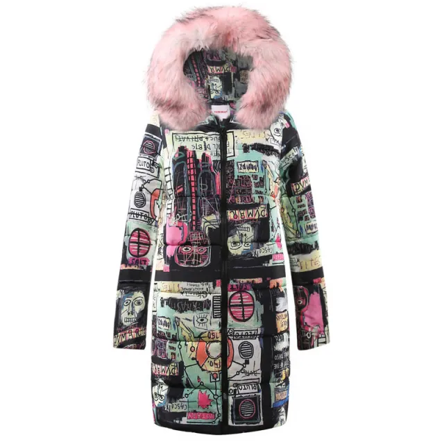 Winter Jacket New Fashion Women Down jacket Slim Large size Hooded Jacket Students Women Thick Warm Cotton Outwear Pink - Shop at LoveMi