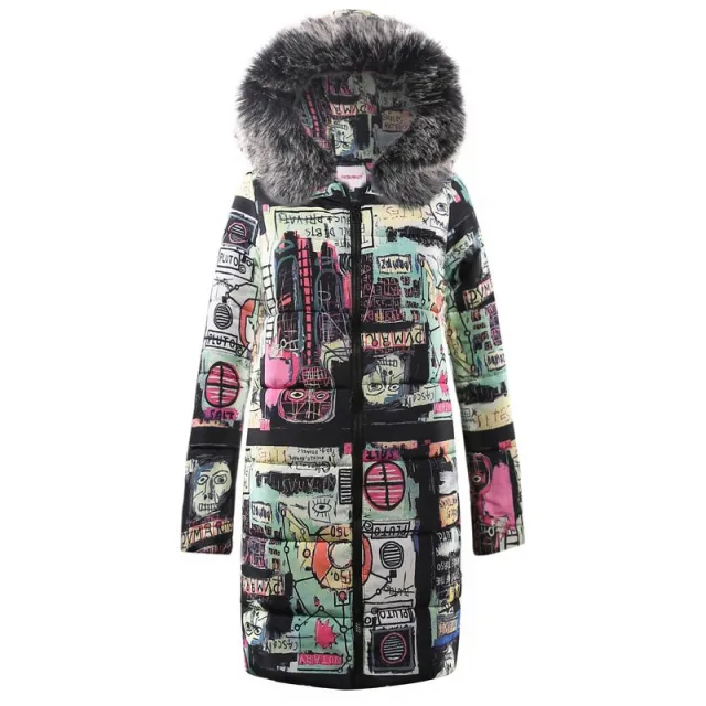 Winter Jacket New Fashion Women Down jacket Slim Large size Hooded Jacket Students Women Thick Warm Cotton Outwear Black - Shop at LoveMi