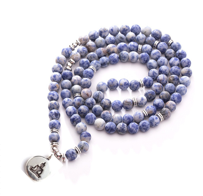 Natural blue point stone bracelet