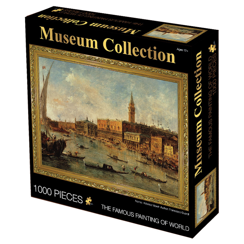 Adult 1000-Piece Van Gogh World Famous Painting Puzzle – D