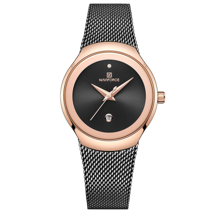 Quartz watch with small screen dial