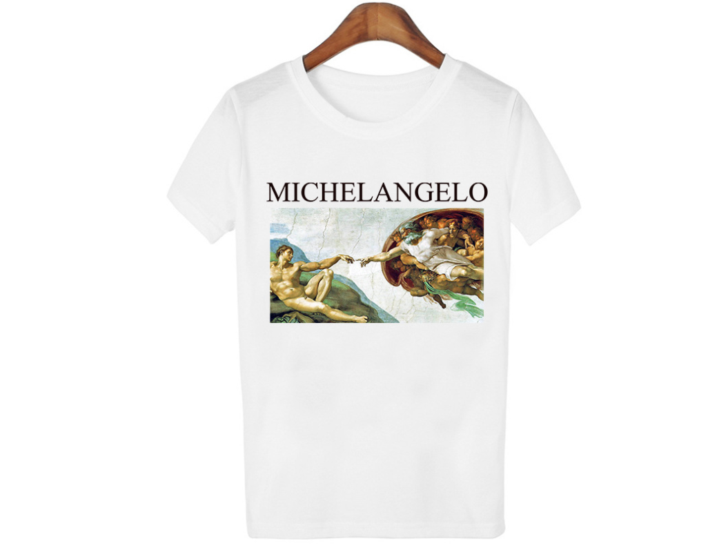 Men's T-shirt summer hipster short-sleeved men