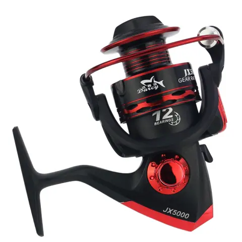 Dasino 12-axis Wooden Handle Metal Head Reel