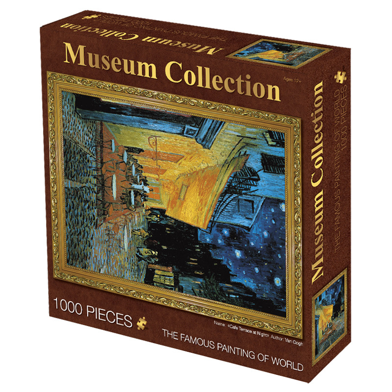 Adult 1000-Piece Van Gogh World Famous Painting Puzzle – D