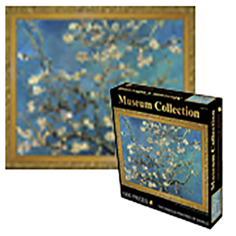 Adult 1000-Piece Van Gogh World Famous Painting Puzzle – D