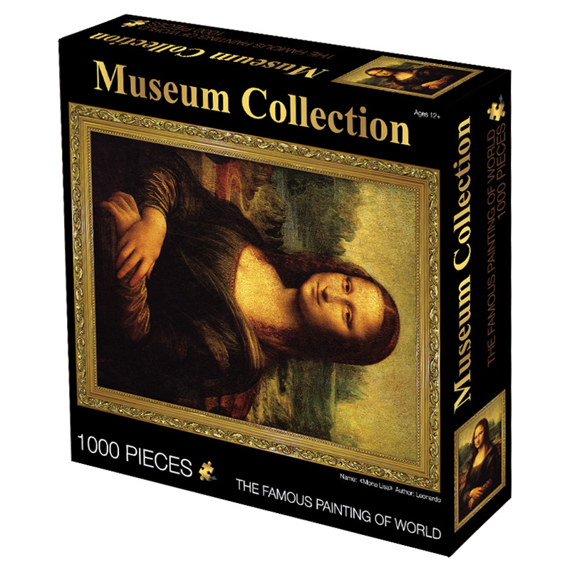 Adult 1000-Piece Van Gogh World Famous Painting Puzzle – D