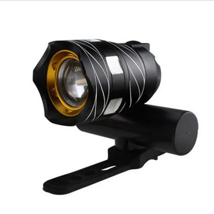 New Bicycle USB Light Highlight Warning Mountain Bike Headlights