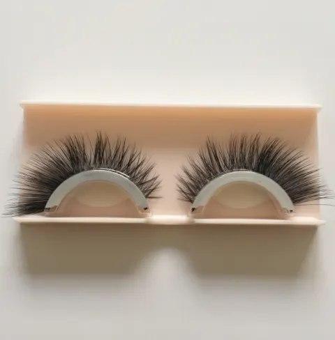 Sticky 3D Silk False Eyelashes No Glue