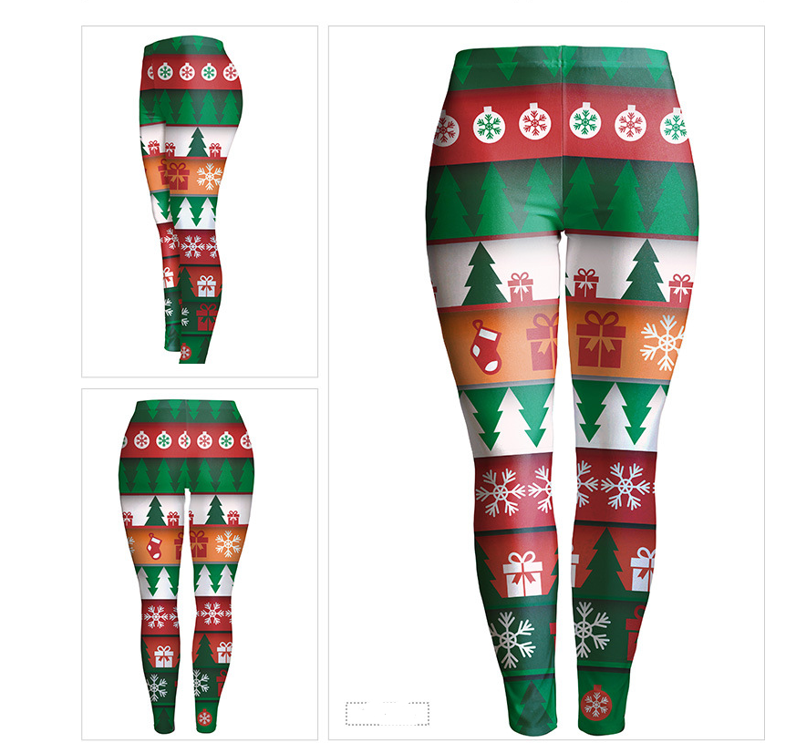 3D Limited Edition Christmas Leggings